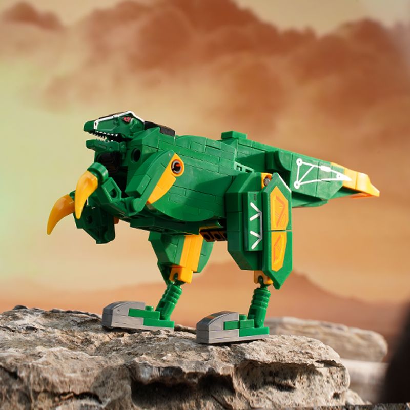 KEEPPLEY 82005 non  SUPER SENTAI ZYUDEN VELOCIRAPTOR bộ đồ chơi xếp lắp ráp ghép mô hình  Kỹ Thuật Công Nghệ Cao Mô Hình Phương Tiện 195 khối