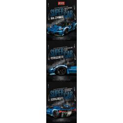 A CRUEL HIGH 24002 SIÊU XE LAMBORGHINI CENTENNIAL BULL tỷ lệ 1:10 bộ đồ chơi xếp lắp ráp ghép mô hình Technic Kỹ Thuật Công Nghệ Cao Mô Hình Phương Tiện 1922 khối