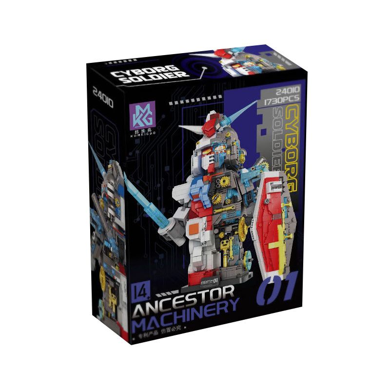 A CRUEL HIGH 24010 TỔ TIÊN CYBORG MECHA bộ đồ chơi xếp lắp ráp ghép mô hình Movie & Game ANCESTOR MACHINERY Phim Và Trò Chơi 1730 khối