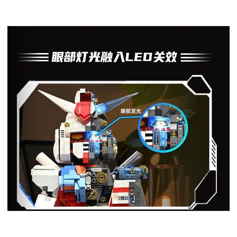 A CRUEL HIGH 24010 TỔ TIÊN CYBORG MECHA bộ đồ chơi xếp lắp ráp ghép mô hình Movie & Game ANCESTOR MACHINERY Phim Và Trò Chơi 1730 khối