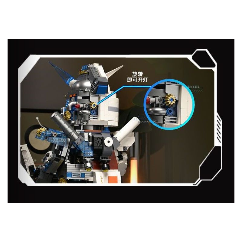 A CRUEL HIGH 24010 TỔ TIÊN CYBORG MECHA bộ đồ chơi xếp lắp ráp ghép mô hình Movie & Game ANCESTOR MACHINERY Phim Và Trò Chơi 1730 khối