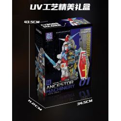 A CRUEL HIGH 24010 TỔ TIÊN CYBORG MECHA bộ đồ chơi xếp lắp ráp ghép mô hình Movie & Game ANCESTOR MACHINERY Phim Và Trò Chơi 1730 khối