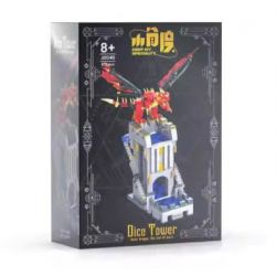 SMALL ANGLE JD046 THÁP XÚC XẮC THỜI TRUNG CỔ bộ đồ chơi xếp lắp ráp ghép mô hình DICE TOWER 1176 khối