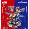 SMALL ANGLE JD048 BỌ CÁNH CỨNG CƠ KHÍ bộ đồ chơi xếp lắp ráp ghép mô hình FLYING WARRIOR 1320 khối