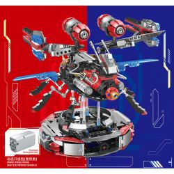 SMALL ANGLE JD048 BỌ CÁNH CỨNG CƠ KHÍ bộ đồ chơi xếp lắp ráp ghép mô hình FLYING WARRIOR 1320 khối