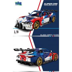 SMALL ANGLE JD040 SIÊU XE BMW bộ đồ chơi xếp lắp ráp ghép mô hình Technic Kỹ Thuật Công Nghệ Cao Mô Hình Phương Tiện 4556 khối