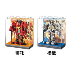 GAOMISI T1064 1064 TÂY DU KÝ MECHA 4 MÔ HÌNH bộ đồ chơi xếp lắp ráp ghép mô hình