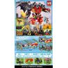MG 1108 MÔ HÌNH MINECRAFT 4 bộ đồ chơi xếp lắp ráp ghép mô hình Game Xây Dựng