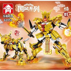 LE YI 62051 QUỐC PHONG DƯƠNG KIỆN bộ đồ chơi xếp lắp ráp ghép mô hình 665 khối