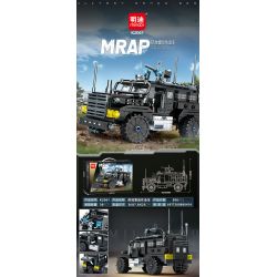 MINGDI LEIBAO K2061 2061 XE CHỐNG PHỤC KÍCH MÌN MRAP bộ đồ chơi xếp lắp ráp ghép mô hình Military Army Quân Sự Bộ Đội 306 khối
