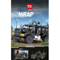 MINGDI LEIBAO K2061 2061 XE CHỐNG PHỤC KÍCH MÌN MRAP bộ đồ chơi xếp lắp ráp ghép mô hình Military Army Quân Sự Bộ Đội 306 khối