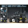 MINGDI LEIBAO K2061 2061 XE CHỐNG PHỤC KÍCH MÌN MRAP bộ đồ chơi xếp lắp ráp ghép mô hình Military Army Quân Sự Bộ Đội 306 khối