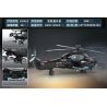 MINGDI LEIBAO K2062 2062 TRỰC THĂNG QUÂN SỰ bộ đồ chơi xếp lắp ráp ghép mô hình Military Army MILITARY HELICOPTER Quân Sự Bộ Đội 300 khối