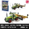 JIESTAR 59224 MÁY XỚI ĐẤT bộ đồ chơi xếp lắp ráp ghép mô hình City TUMBLING CULTIVATOR Thành Phố 247 khối