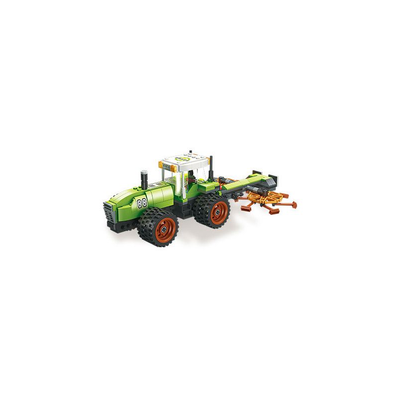 JIESTAR 59226 non Lego CÀO QUAY bộ đồ chơi xếp lắp ráp ghép mô hình City ROTARY RAKE Thành Phố 320 khối