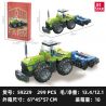 JIESTAR 59229 MÁY CẮT CỎ VÀ LÀM PHẲNG bộ đồ chơi xếp lắp ráp ghép mô hình City MOWER CRUSHER Thành Phố 299 khối