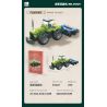 JIESTAR 59229 MÁY CẮT CỎ VÀ LÀM PHẲNG bộ đồ chơi xếp lắp ráp ghép mô hình City MOWER CRUSHER Thành Phố 299 khối