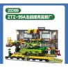 SEMBO 203189 NHÀ MÁY LẮP RÁP XE TĂNG TRẠM CHÍNH ZTZ-99A bộ đồ chơi xếp lắp ráp ghép mô hình Military Army Quân Sự Bộ Đội 950 khối