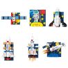 SEMBO 610043 VĂN HÓA VÀ SÁNG TẠO HÀNG KHÔNG VŨ TRỤ NAM CHÂM TỦ LẠNH TỪ TÍNH bộ đồ chơi xếp lắp ráp ghép mô hình City Thành Phố 340 khối