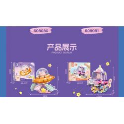 SEMBO 608079 XE LỢN ĐÓNG HỘP LULU bộ đồ chơi xếp lắp ráp ghép mô hình Movie & Game Phim Và Trò Chơi 308 khối