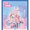 SEMBO 611105 LÂU ĐÀI HOA NHAN bộ đồ chơi xếp lắp ráp ghép mô hình 822 khối