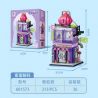SEMBO 601573 CHƠI SPACE STREET VIEW CĂN PHÒNG BÍ MẬT ĐƯỢC GIẢI MÃ bộ đồ chơi xếp lắp ráp ghép mô hình 313 khối