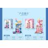 SEMBO 601573 CHƠI SPACE STREET VIEW CĂN PHÒNG BÍ MẬT ĐƯỢC GIẢI MÃ bộ đồ chơi xếp lắp ráp ghép mô hình 313 khối