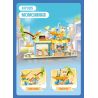 SEMBO 617005 QUÁN CÀ PHÊ MOMO bộ đồ chơi xếp lắp ráp ghép mô hình 435 khối