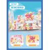 SEMBO 617007 QUÁN ĂN VẶT MOMO bộ đồ chơi xếp lắp ráp ghép mô hình 454 khối