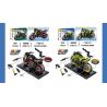 SEMBO 714548 THẾ GIỚI XE NỔI TIẾNG MÁY BK2 bộ đồ chơi xếp lắp ráp ghép mô hình Racers Đua Tốc Độ 251 khối