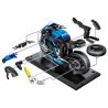 SEMBO 714549 THẾ GIỚI XE NỔI TIẾNG MÁY BK2 bộ đồ chơi xếp lắp ráp ghép mô hình Racers Đua Tốc Độ 245 khối