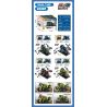 SEMBO 714550 THẾ GIỚI XE NỔI TIẾNG MÁY BK2 bộ đồ chơi xếp lắp ráp ghép mô hình Racers Đua Tốc Độ 200 khối