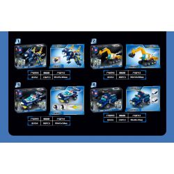 SEMBO 103352 103353 103354 103355 CƠ GIÁP THÉP CỐ VẤN QUÂN SỰ GIA CÁT LƯỢNG NGỌA LONG bộ đồ chơi xếp lắp ráp ghép mô hình 829 khối