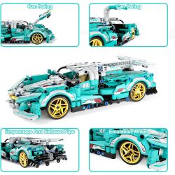 IM.MASTER QIHUI 8044 BẬC THẦY MÁY MÓC APOLLO HELIOS ROADSTER bộ đồ chơi xếp lắp ráp ghép mô hình Technic Kỹ Thuật Công Nghệ Cao Mô Hình Phương Tiện 540 khối