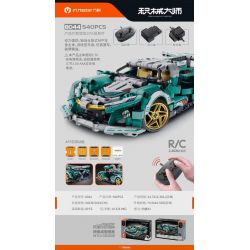 IM.MASTER QIHUI 8044 BẬC THẦY MÁY MÓC APOLLO HELIOS ROADSTER bộ đồ chơi xếp lắp ráp ghép mô hình Technic Kỹ Thuật Công Nghệ Cao Mô Hình Phương Tiện 540 khối