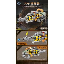 Kazi KY88039 88039 SÚNG CẦM TAY TƯƠNG LAI bộ đồ chơi xếp lắp ráp ghép mô hình Military Army FUTURE FIREARMS Quân Sự Bộ Đội 1136 khối Kazi KY88039 88039 SÚNG CẦM TAY TƯƠNG LAI bộ đồ chơi xếp lắp ráp ghép mô hình Military Army FUTURE FIREARMS Quân Sự Bộ Đội 1136 khối