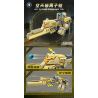 Kazi KY88039 88039 SÚNG CẦM TAY TƯƠNG LAI bộ đồ chơi xếp lắp ráp ghép mô hình Military Army FUTURE FIREARMS Quân Sự Bộ Đội 1136 khối