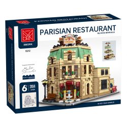 MorkModel 10212 Mork Model 10212 NHÀ HÀNG PARIS bộ đồ chơi xếp lắp ráp ghép mô hình Creator PARISIAN RESTAURANT Sáng Tạo 3104 khối