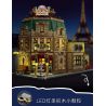 MorkModel 10212 Mork Model 10212 NHÀ HÀNG PARIS bộ đồ chơi xếp lắp ráp ghép mô hình Creator PARISIAN RESTAURANT Sáng Tạo 3104 khối