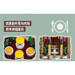 MorkModel 10212 Mork Model 10212 NHÀ HÀNG PARIS bộ đồ chơi xếp lắp ráp ghép mô hình Creator PARISIAN RESTAURANT Sáng Tạo 3104 khối