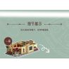 MorkModel 10212 Mork Model 10212 NHÀ HÀNG PARIS bộ đồ chơi xếp lắp ráp ghép mô hình Creator PARISIAN RESTAURANT Sáng Tạo 3104 khối