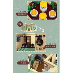 MorkModel 10212 Mork Model 10212 NHÀ HÀNG PARIS bộ đồ chơi xếp lắp ráp ghép mô hình Creator PARISIAN RESTAURANT Sáng Tạo 3104 khối