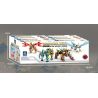 Kazi KY8113 8113 8 LOẠI JIGOKUMON bộ đồ chơi xếp lắp ráp ghép mô hình MECHANICAL BEAST 1370 khối