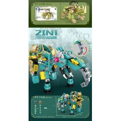 Kazi KY8113 8113 8 LOẠI JIGOKUMON bộ đồ chơi xếp lắp ráp ghép mô hình MECHANICAL BEAST 1370 khối