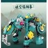 Kazi KY8113 8113 8 LOẠI JIGOKUMON bộ đồ chơi xếp lắp ráp ghép mô hình MECHANICAL BEAST 1370 khối