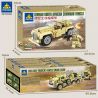 Kazi KY82063 82063 XE TẢI KFZ-69 SÚNG CHỐNG TĂNG 8 TỔ HỢP bộ đồ chơi xếp lắp ráp ghép mô hình KFZ-69 TRUCK ANTI TANK GUN 537 khối