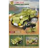 Kazi KY82063 82063 XE TẢI KFZ-69 SÚNG CHỐNG TĂNG 8 TỔ HỢP bộ đồ chơi xếp lắp ráp ghép mô hình KFZ-69 TRUCK ANTI TANK GUN 537 khối