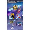 Kazi KY83040 83040 CĂN CỨ PHÓNG TÊN LỬA VŨ TRỤ 8 TỔ HỢP bộ đồ chơi xếp lắp ráp ghép mô hình City SPACE ROCKET LAUNCH SITE Thành Phố 775 khối