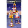 Kazi KY83040 83040 CĂN CỨ PHÓNG TÊN LỬA VŨ TRỤ 8 TỔ HỢP bộ đồ chơi xếp lắp ráp ghép mô hình City SPACE ROCKET LAUNCH SITE Thành Phố 775 khối