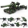 Kazi KY88033 88033 TOM LONG CHÂN M59 PHÁO 6 COMBO bộ đồ chơi xếp lắp ráp ghép mô hình Military Army Quân Sự Bộ Đội 1316 khối